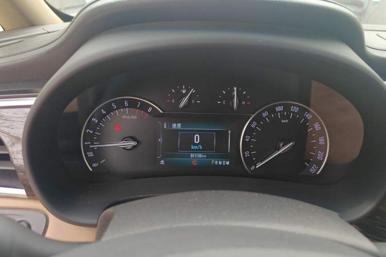 Used Buick GL8 2017 ES 28T Luxury Model China V Standard Instrument Cluster