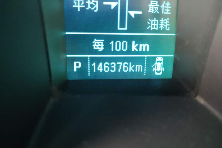 Used Buick GL8 2017 25S Comfort Version China V Standard Odometer Close Up