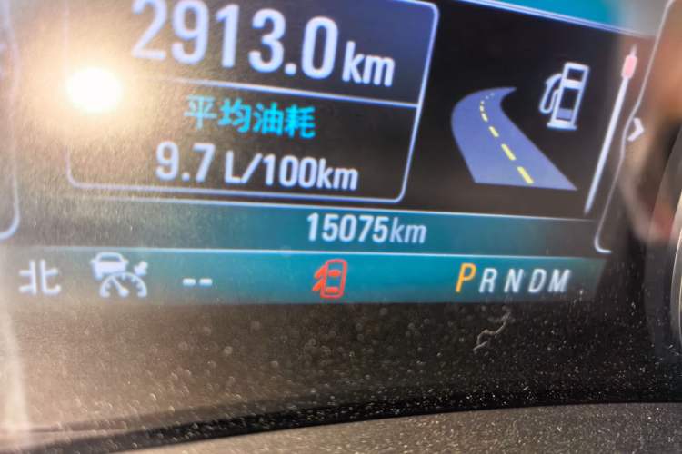 Used Buick GL8 2017 ES 28T Flagship Model China V Standard Odometer Close Up