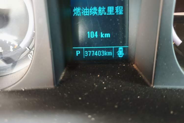 Used Buick GL8 2017 25S Comfort Version China V Standard Odometer Close Up