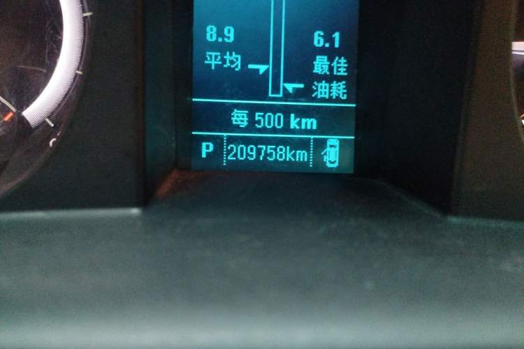 Used Buick GL8 2017 25S Comfort Version China V Standard Odometer Close Up