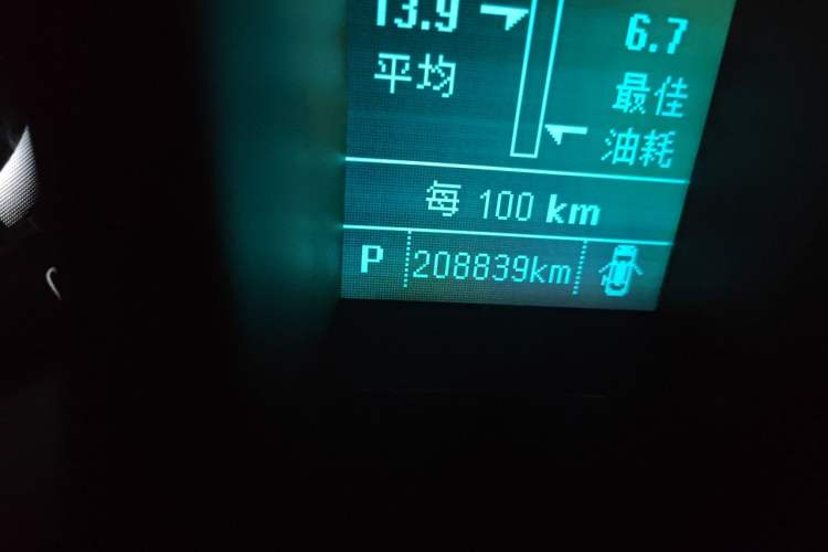 Used Buick GL8 2017 25S Prestige Version China V Standard Odometer Close Up