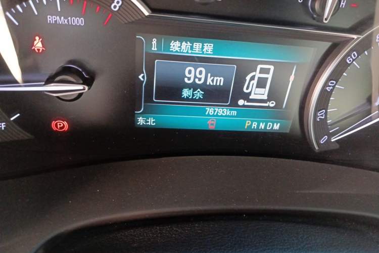 Used Buick GL8 2018 ES 28T Comfort Model China VI Standard Odometer Close Up