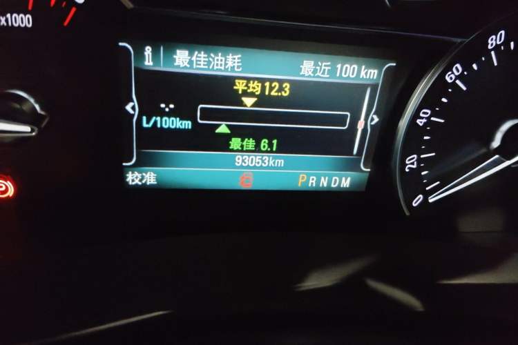 Used Buick GL8 2018 ES 28T Comfort Model China VI Standard Odometer Close Up