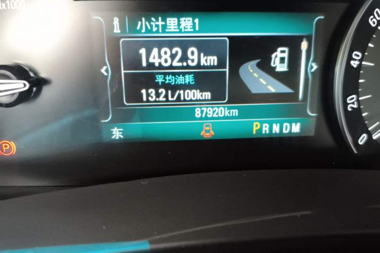 Used Buick GL8 2018 ES 28T Flagship Model China VI Standard Odometer Close Up