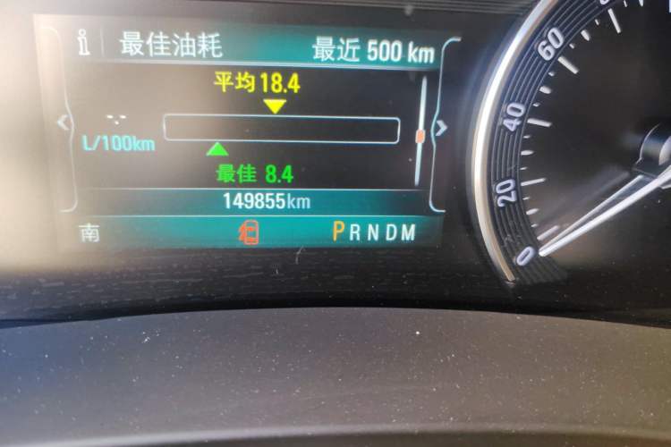 Used Buick GL8 2018 ES 28T Flagship Model China VI Standard Odometer Close Up
