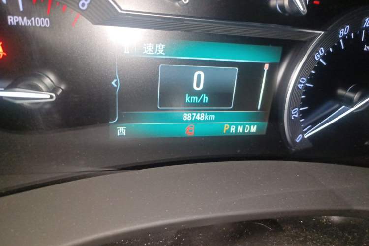 Used Buick GL8 2018 ES 28T Flagship Model China VI Standard Odometer Close Up