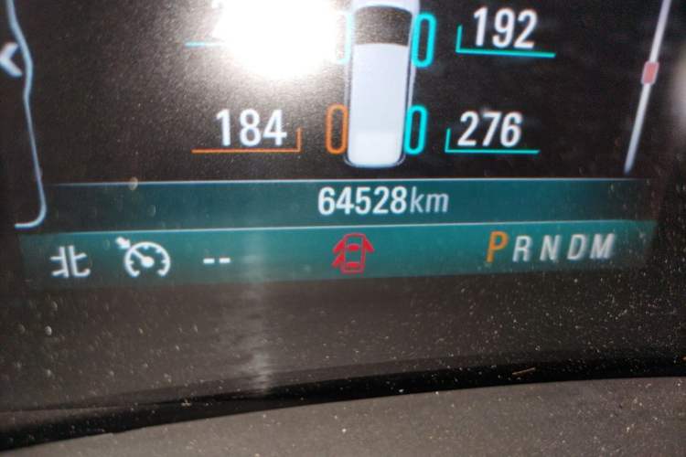 Used Buick GL8 2018 ES 28T Comfort Model China VI Standard Odometer Close Up