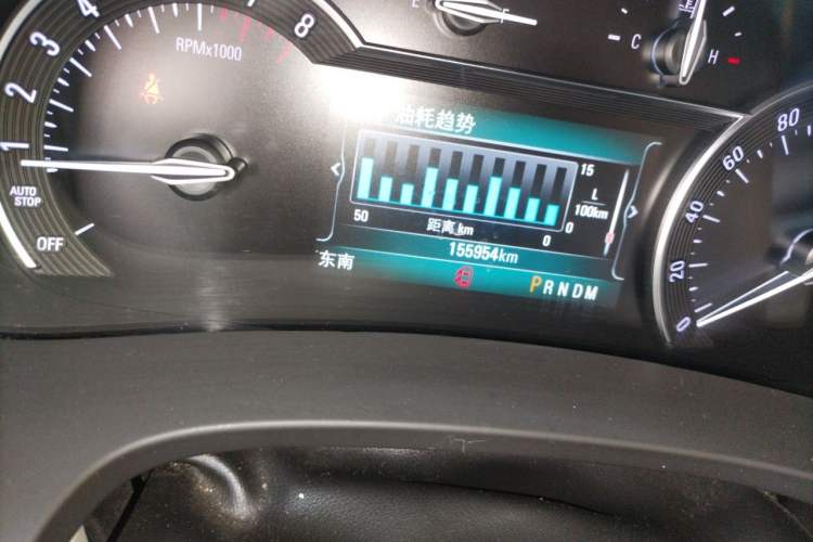 Used Buick GL8 2018 ES 28T Comfort Model China VI Standard Odometer Close Up