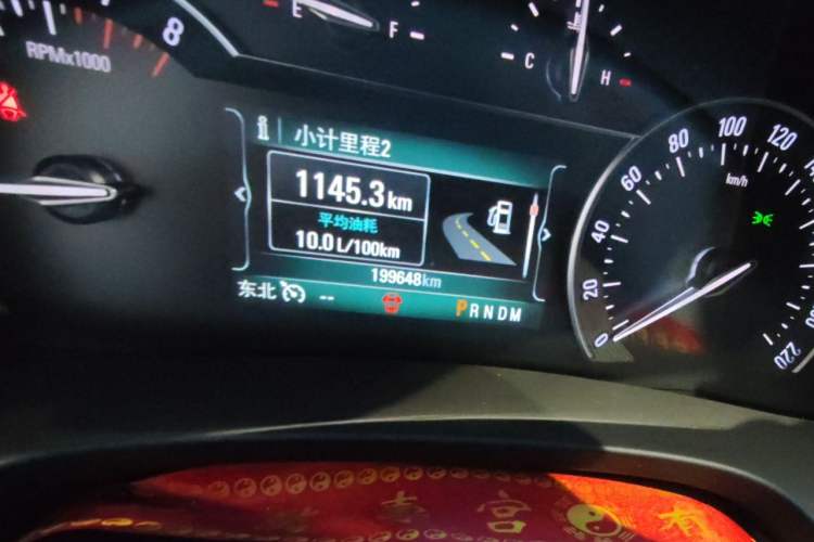 Used Buick GL8 2018 ES 28T Comfort Model China VI Standard Odometer Close Up