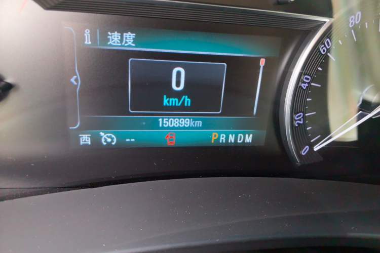 Used Buick GL8 2018 ES 28T Comfort Model China VI Standard Odometer Close Up