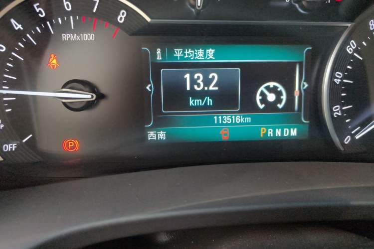 Used Buick GL8 2018 ES 28T Comfort Model China VI Standard Odometer Close Up