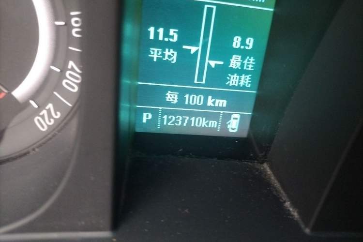 Used Buick GL8 2018 28T Prestige Version China VI Standard Odometer Close Up
