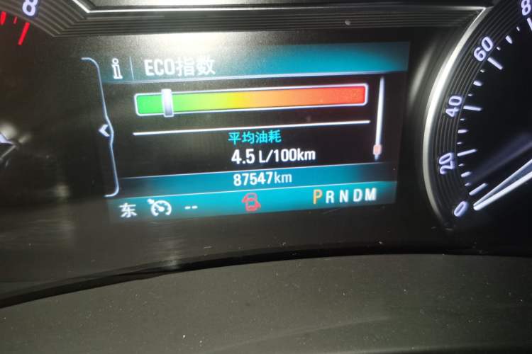 Used Buick GL8 2018 ES 28T Comfort Model China VI Standard Odometer Close Up