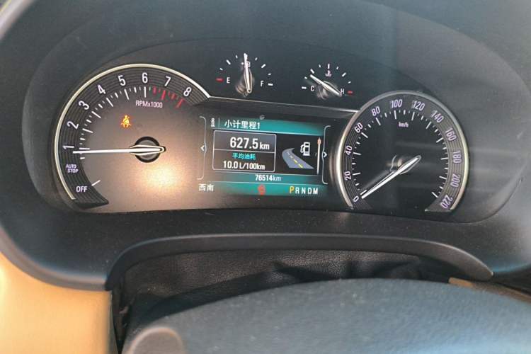 Used Buick GL8 2018 ES 28T Flagship Model China VI Standard Odometer Close Up