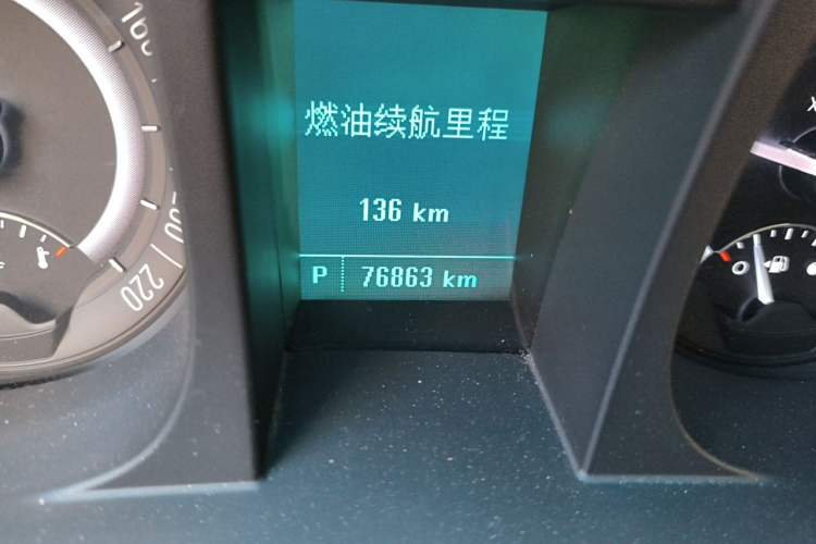 Used Buick GL8 2018 28T Prestige Version China VI Standard Odometer Close Up