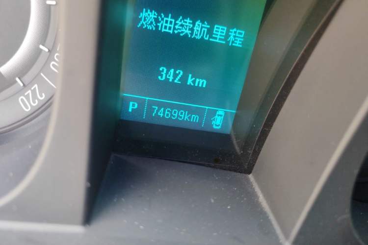 Used Buick GL8 2018 28T Prestige Version China VI Standard Odometer Close Up
