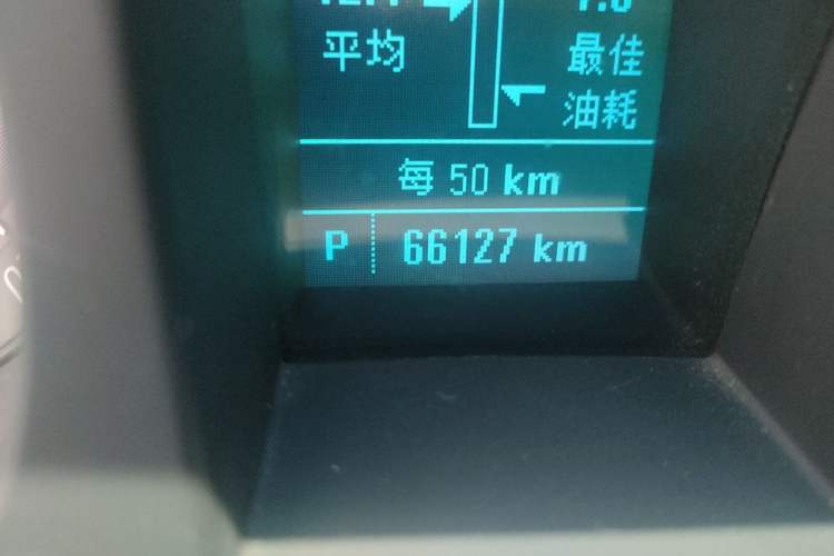 Used Buick GL8 2018 28T Comfort Model China VI Standard Odometer Close Up