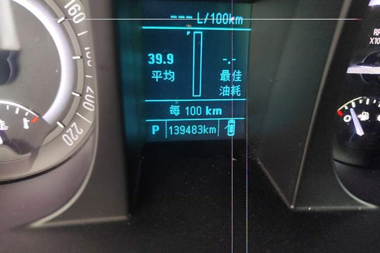 Used Buick GL8 2018 28T Luxury Model China VI Standard Odometer Close Up