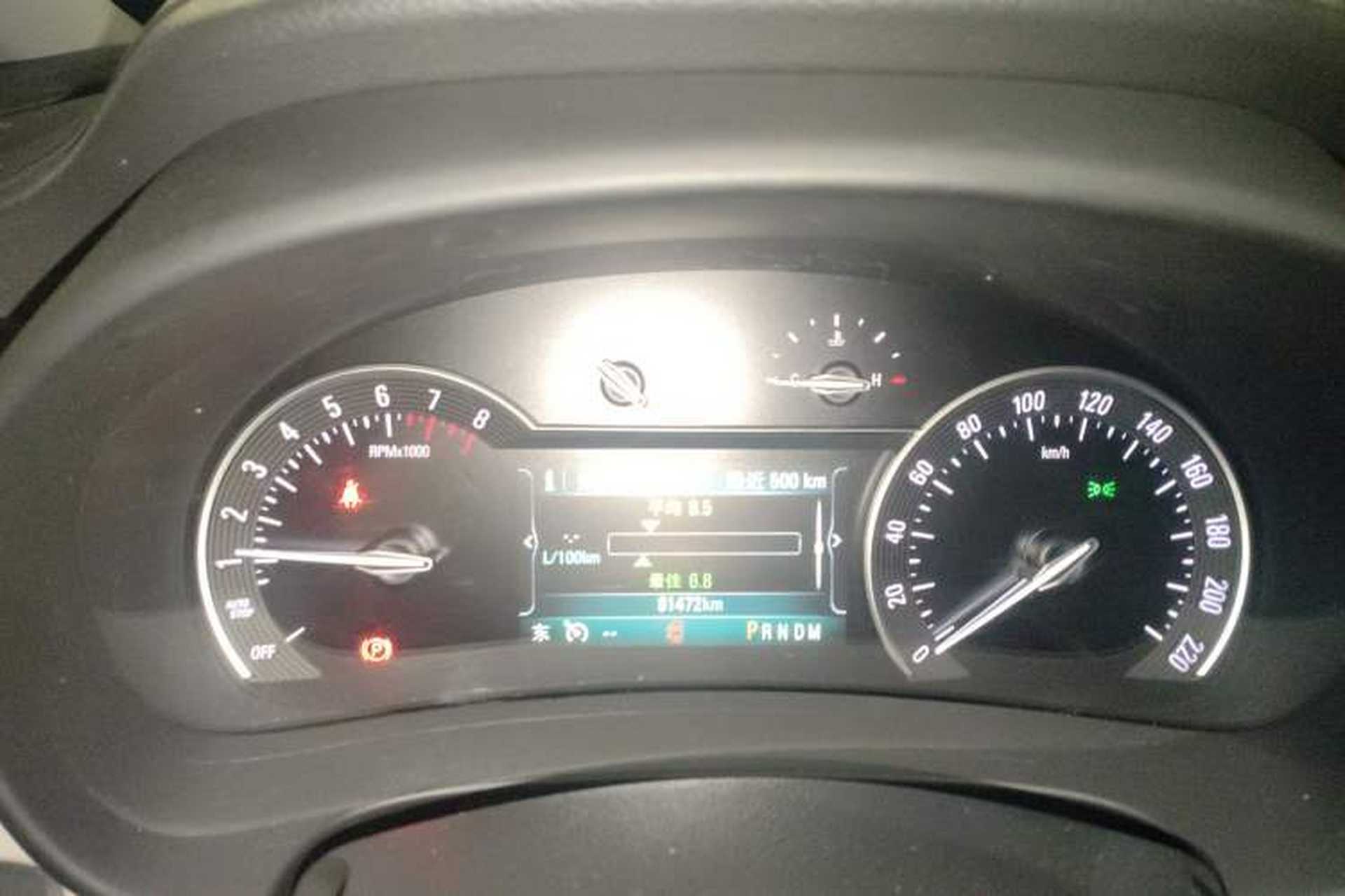 Used Buick GL8 2018 ES 28T Comfort Model China VI Standard Instrument Cluster