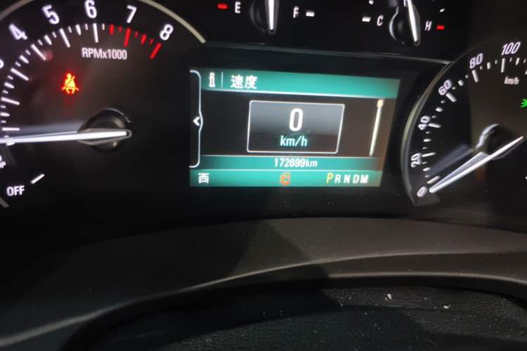Used Buick GL8 2018 ES 28T Comfort Model China VI Standard Odometer Close Up