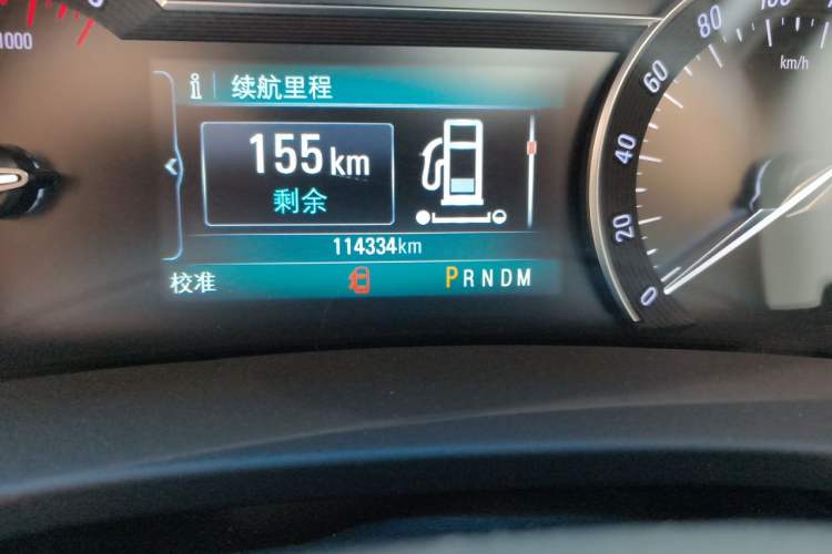 Used Buick GL8 2018 ES 28T Comfort Model China VI Standard Odometer Close Up