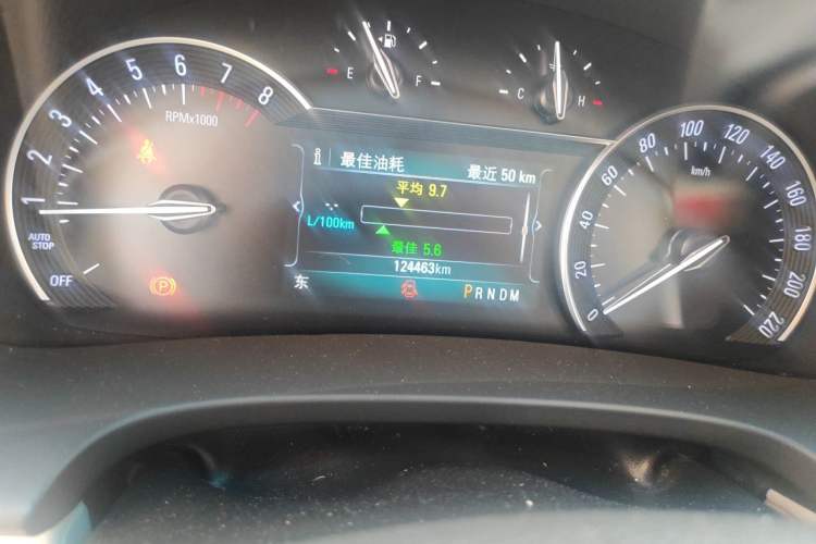Used Buick GL8 2018 ES 28T Comfort Model China VI Standard Odometer Close Up
