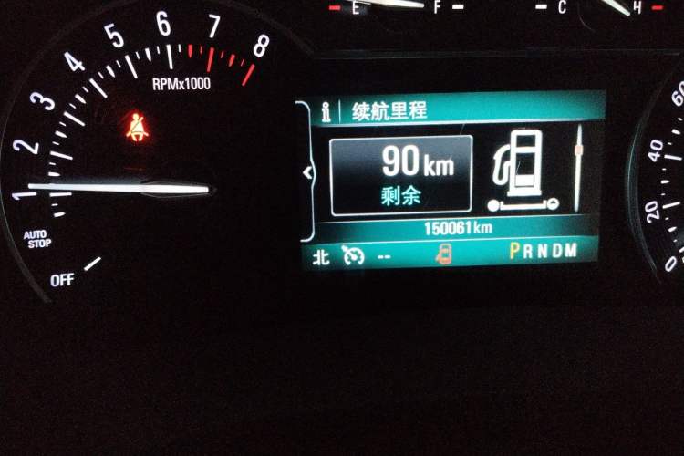 Used Buick GL8 2018 ES 28T Comfort Model China VI Standard Odometer Close Up
