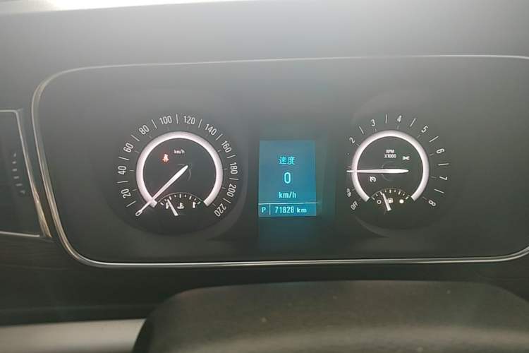 Used Buick GL8 2018 28T Luxury Model China VI Standard Instrument Cluster