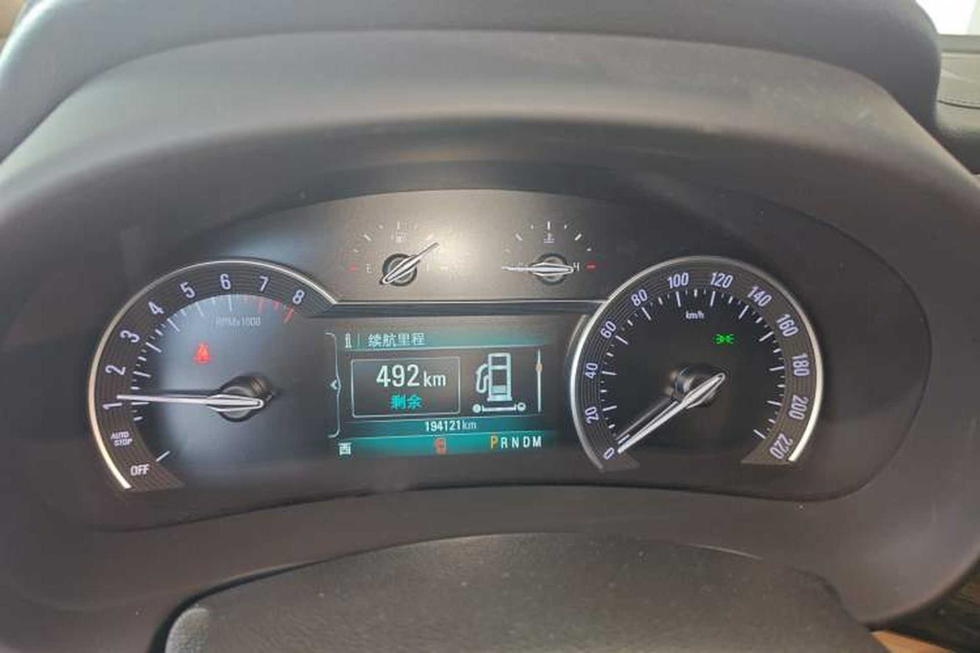 Used Buick GL8 2018 ES 28T Flagship Model China VI Standard Instrument Cluster
