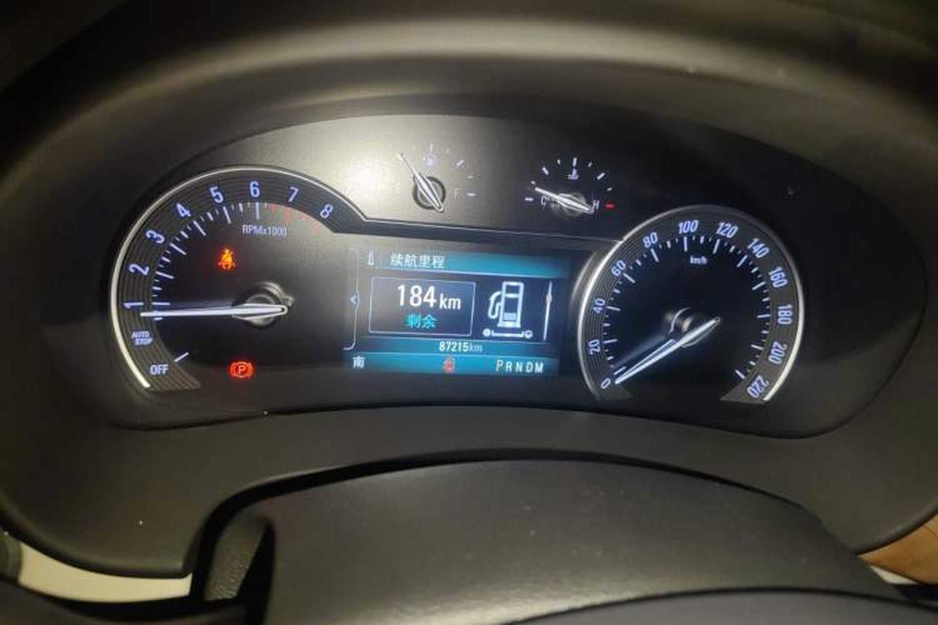 Used Buick GL8 2018 ES 28T Comfort Model China VI Standard Instrument Cluster