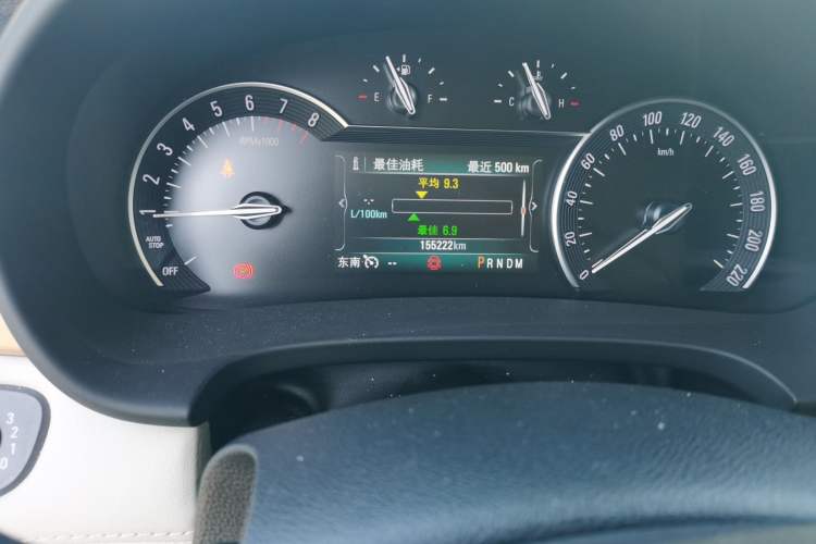 Used Buick GL8 2018 ES 28T Comfort Model China VI Standard Odometer Close Up