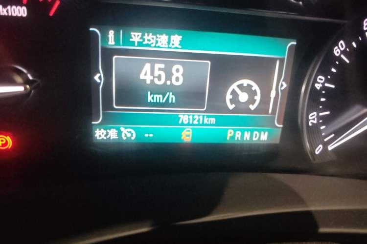 Used Buick GL8 2018 ES 28T Premium Model China VI Standard Odometer Close Up