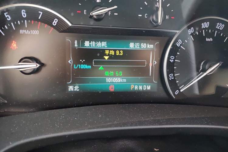 Used Buick GL8 2018 ES 28T Comfort Model China VI Standard Odometer Close Up