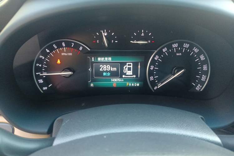 Used Buick GL8 2018 ES 28T Luxury Model China VI Standard Odometer Close Up