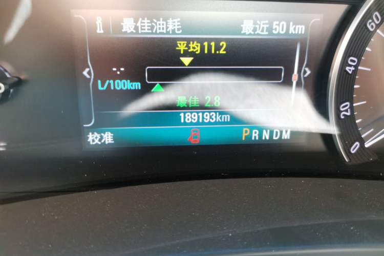 Used Buick GL8 2018 ES 28T Comfort Model China VI Standard Odometer Close Up