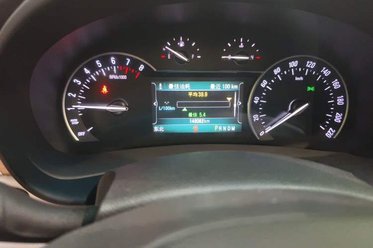 Used Buick GL8 2018 ES 28T Comfort Model China VI Standard Odometer Close Up