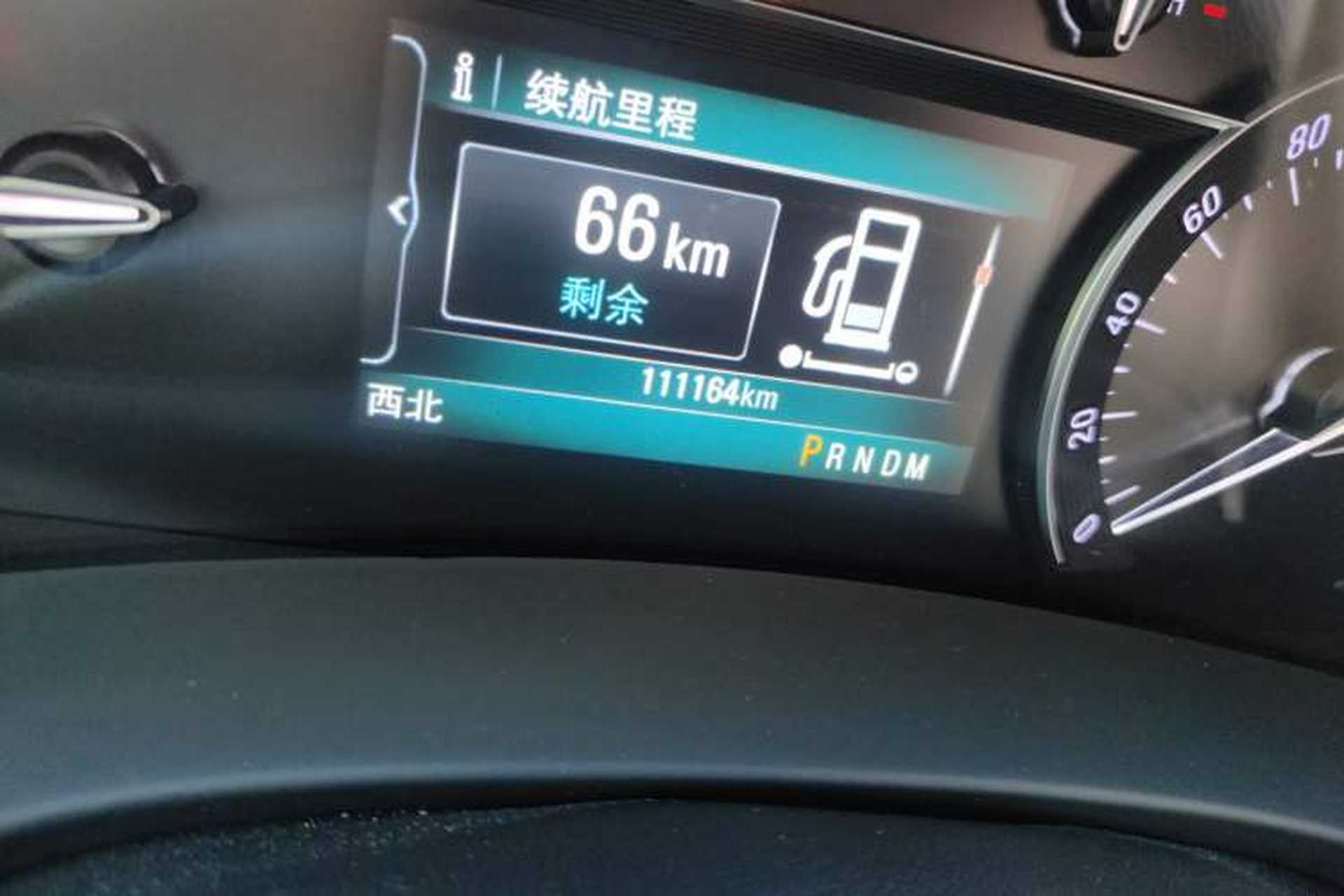 Used Buick GL8 2018 ES 28T Premium Model China VI Standard Odometer Close Up