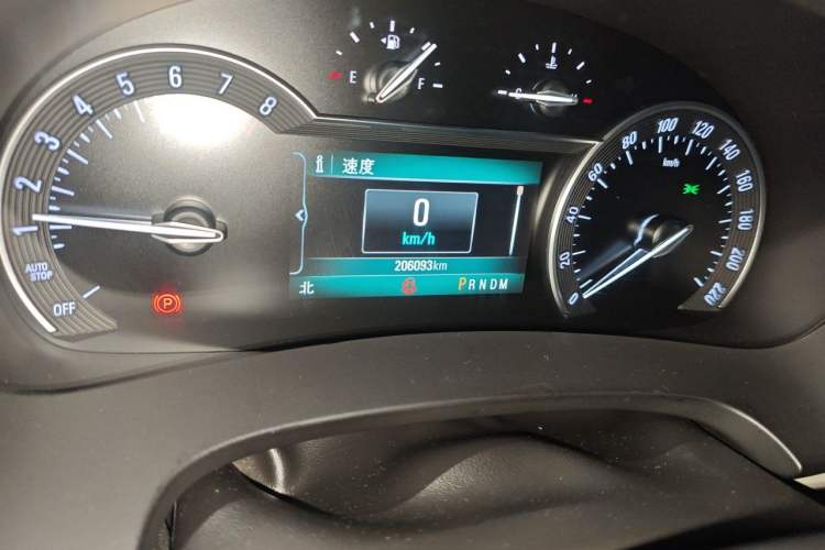Used Buick GL8 2018 ES 28T Comfort Model China VI Standard Odometer Close Up