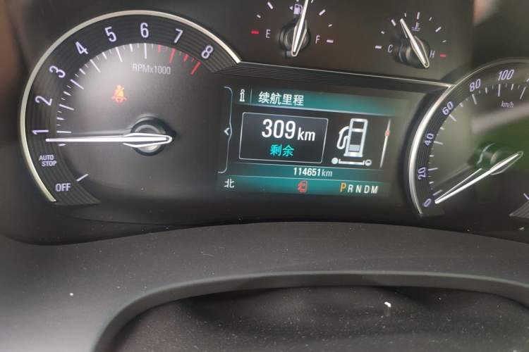 Used Buick GL8 2018 ES 28T Flagship Model China VI Standard Odometer Close Up