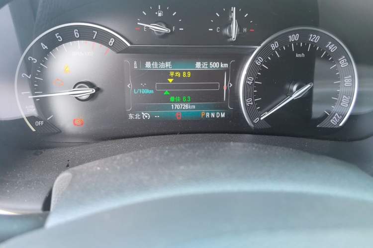 Used Buick GL8 2018 ES 28T Comfort Model China VI Standard Odometer Close Up