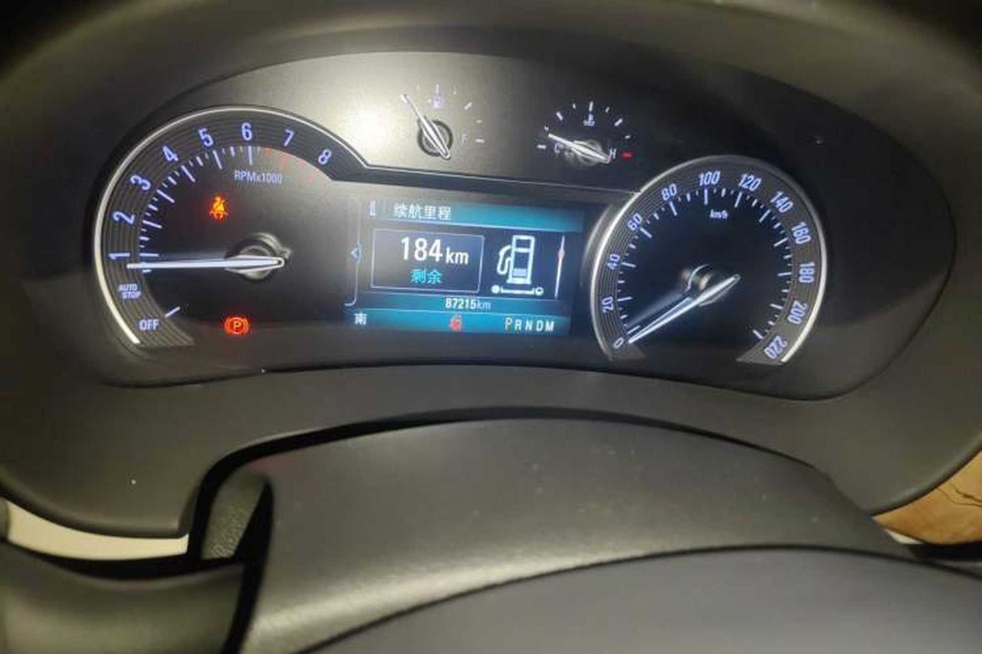 Used Buick GL8 2018 ES 28T Comfort Model China VI Standard Odometer Close Up