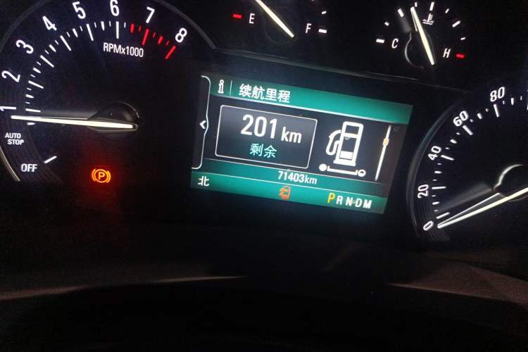 Used Buick GL8 2018 ES 28T Comfort Model China VI Standard Odometer Close Up