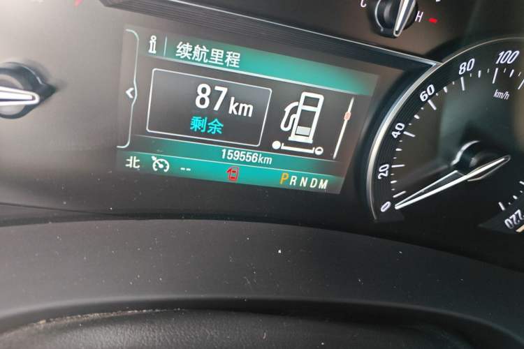 Used Buick GL8 2018 ES 28T Premium Model China VI Standard Odometer Close Up