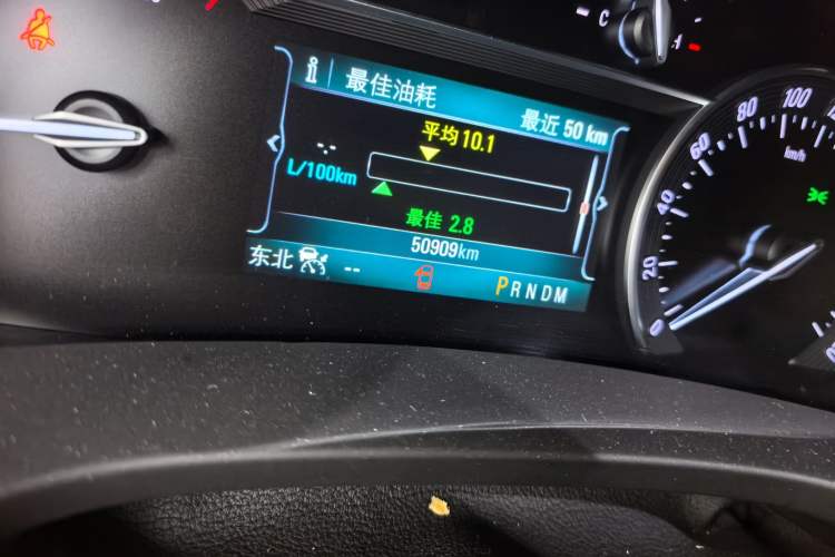 Used Buick GL8 2018 ES 28T Flagship Model China VI Standard Odometer Close Up