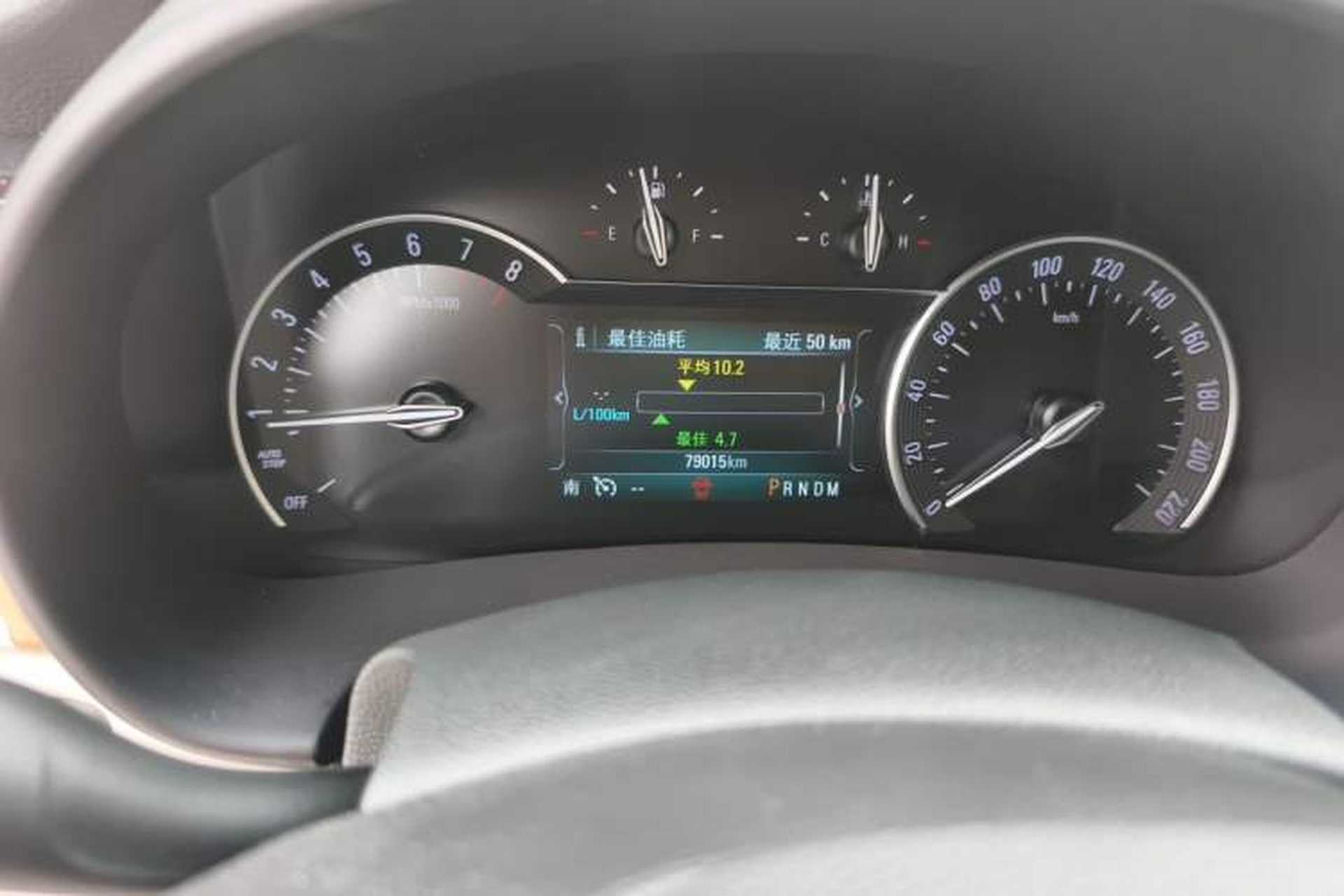 Used Buick GL8 2018 ES 28T Comfort Model China VI Standard Odometer Close Up