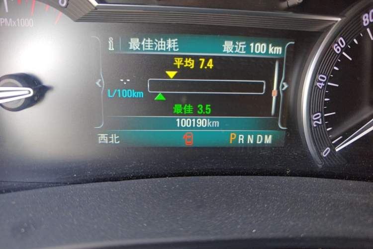 Used Buick GL8 2018 ES 28T Flagship Model China VI Standard Odometer Close Up