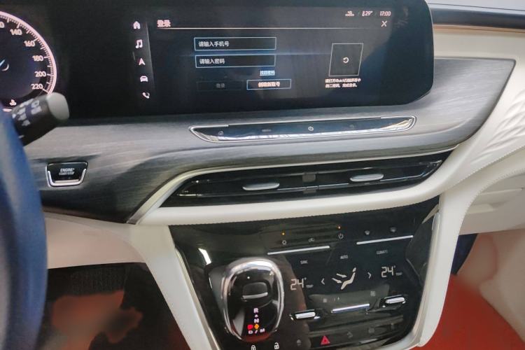 Used Buick GL8 2020 Avenir Avia Four-Seat Luxury Edition Audio And AC Panel