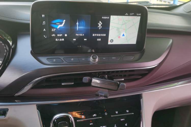 Used Buick GL8 2020 Land Business Class 652T Luxury Model Audio And AC Panel