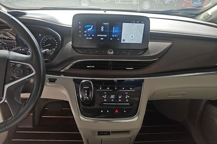 Used Buick GL8 2020 Land Business Class 652T Luxury Model Audio And AC Panel